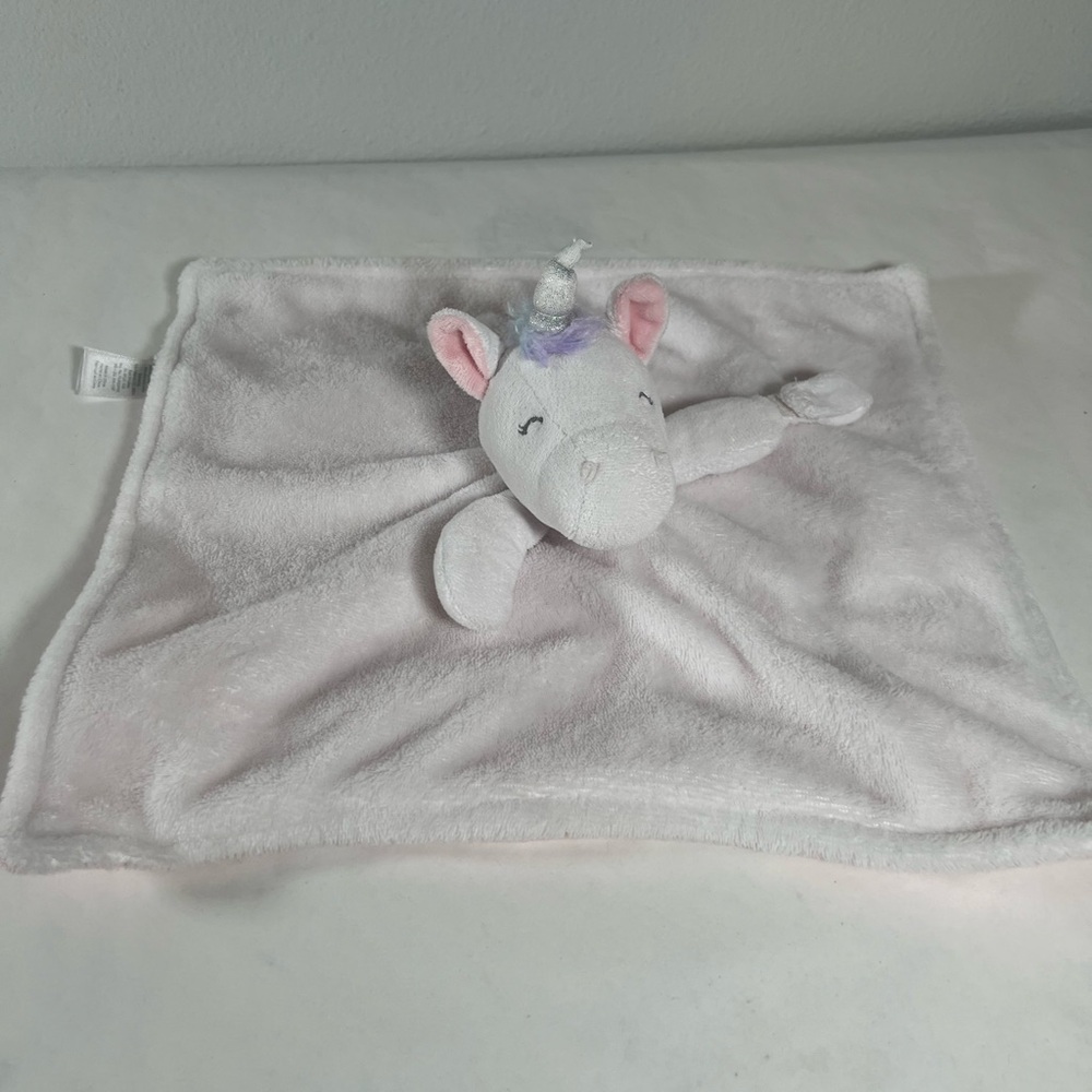 Carter’s Plush‎ Unicorn Security Blanket with pacifier holder